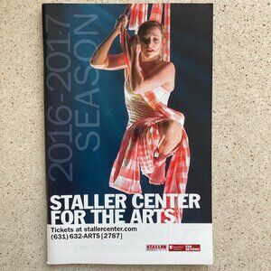 Playbill Program Kelli O'Hara Concert Staller Center Stony Brook ticket attached